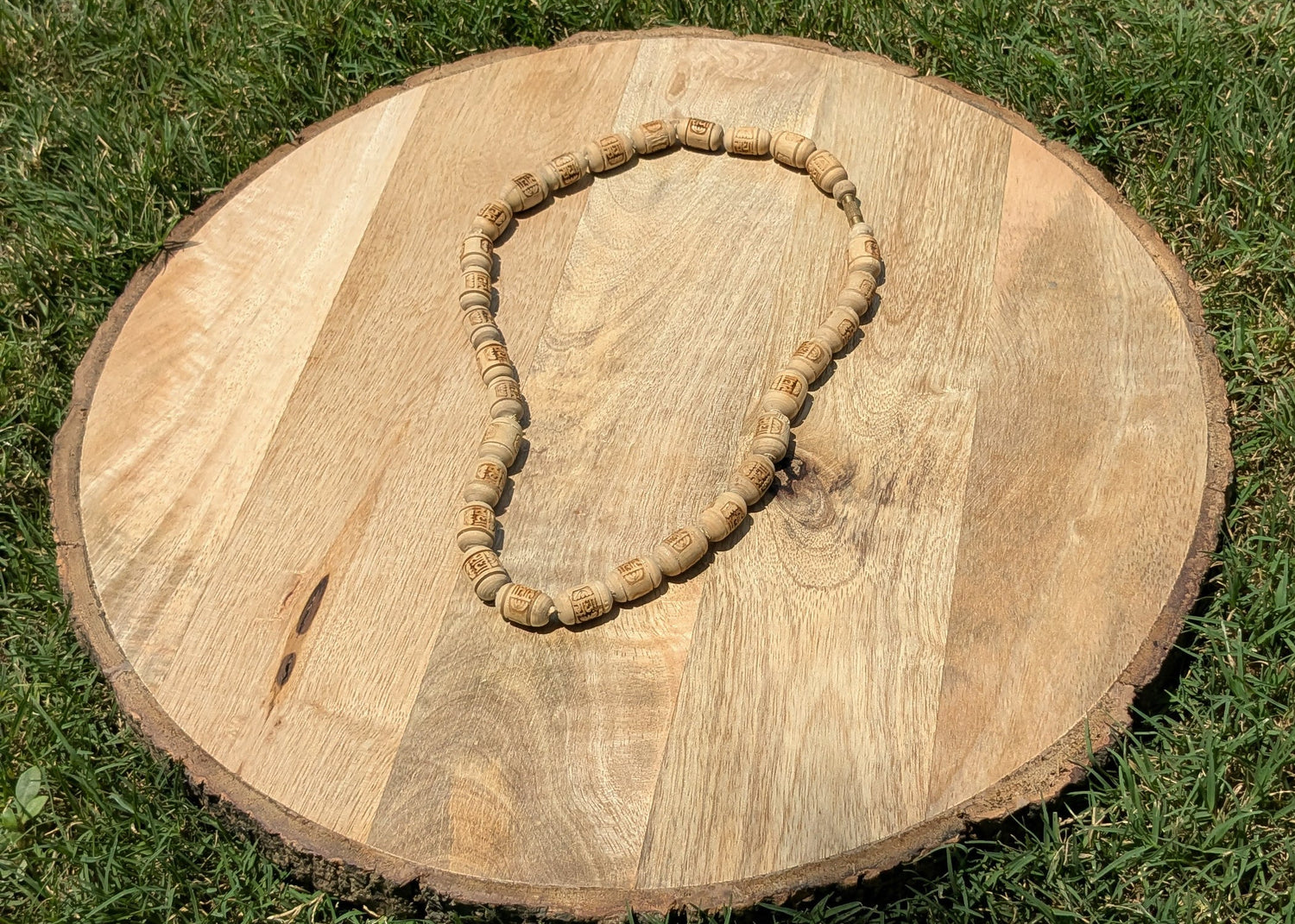 1 Round Radha Name Original Tulsi Mala